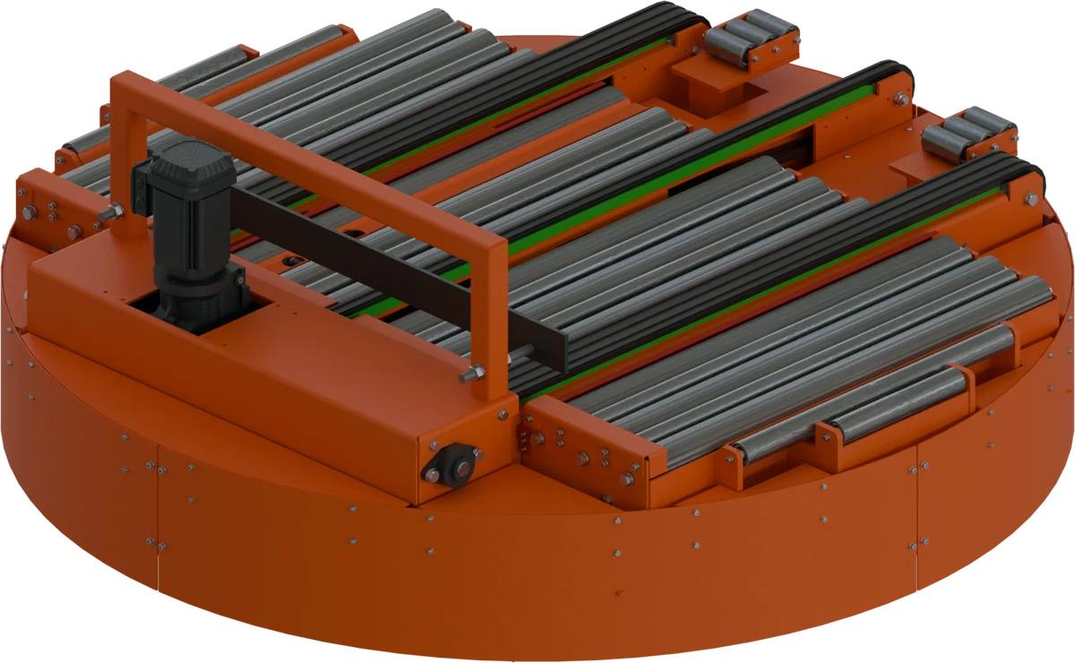 Drehumsetzer, CAD-Rendering, Isometrie