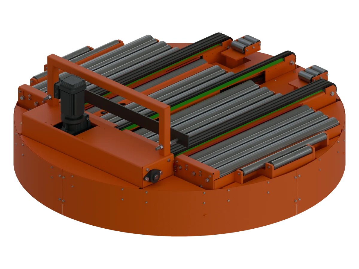 Drehumsetzer, CAD-Rendering