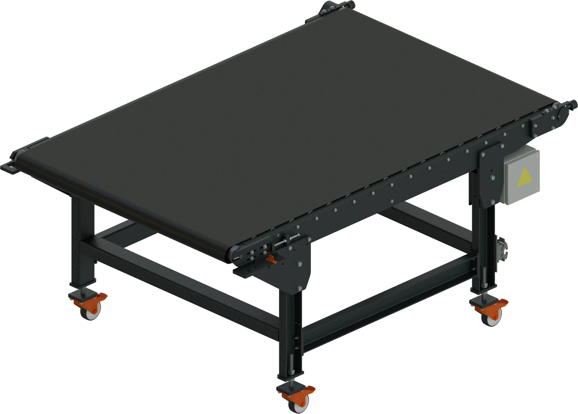 Gurtförderer, CAD-Rendering, Isometrie