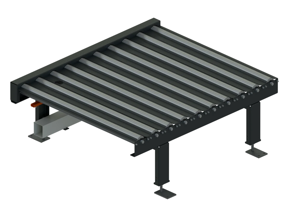 Angetriebener Rollenförderer, CAD-Rendering