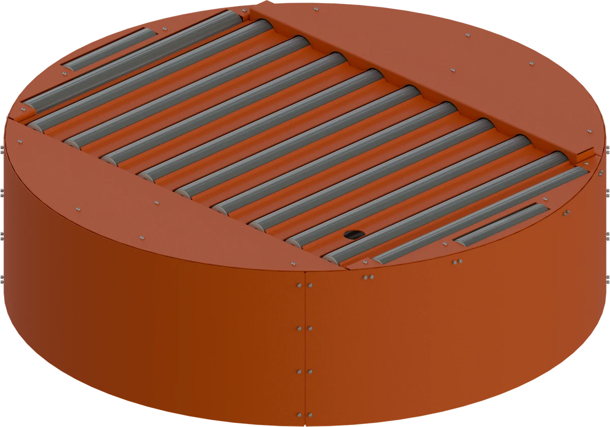 Rollendrehtisch, CAD-Rendering, Isometrie
