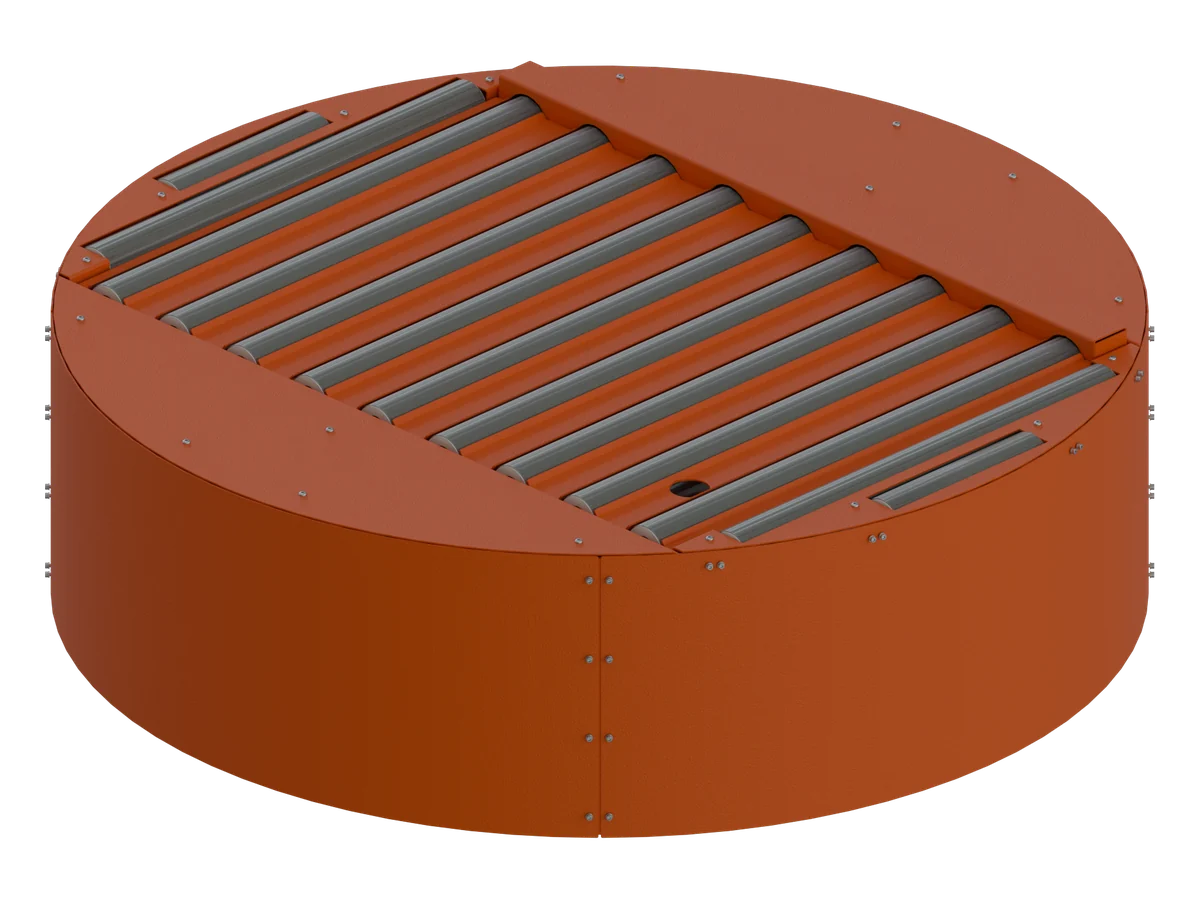 Rollendrehtisch, CAD-Rendering