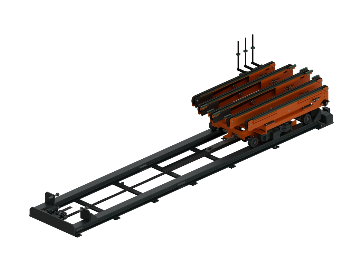 Shuttlesystem, CAD-Rendering