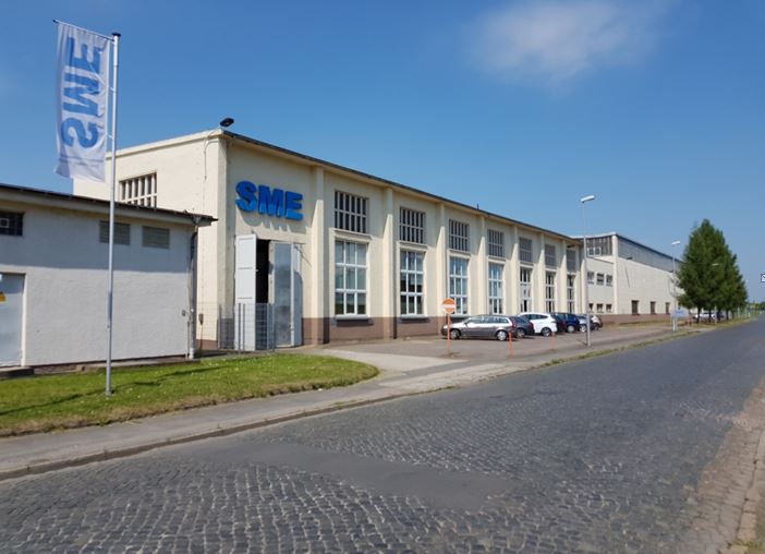 Firmengebäude der SME Industrial Solutions GmbH in Leipzig-Engelsdorf